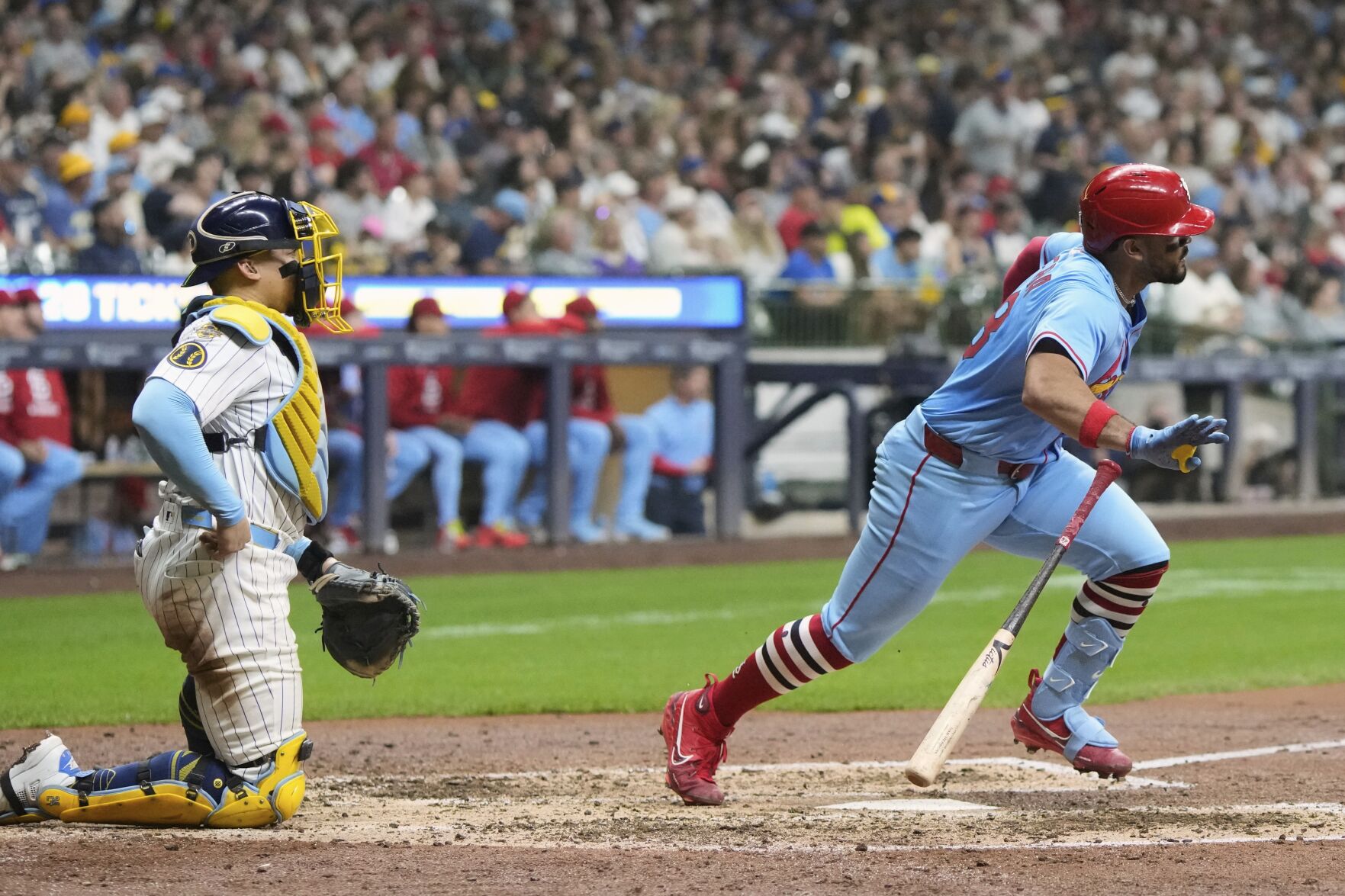 Cardinals Brewers Baseball